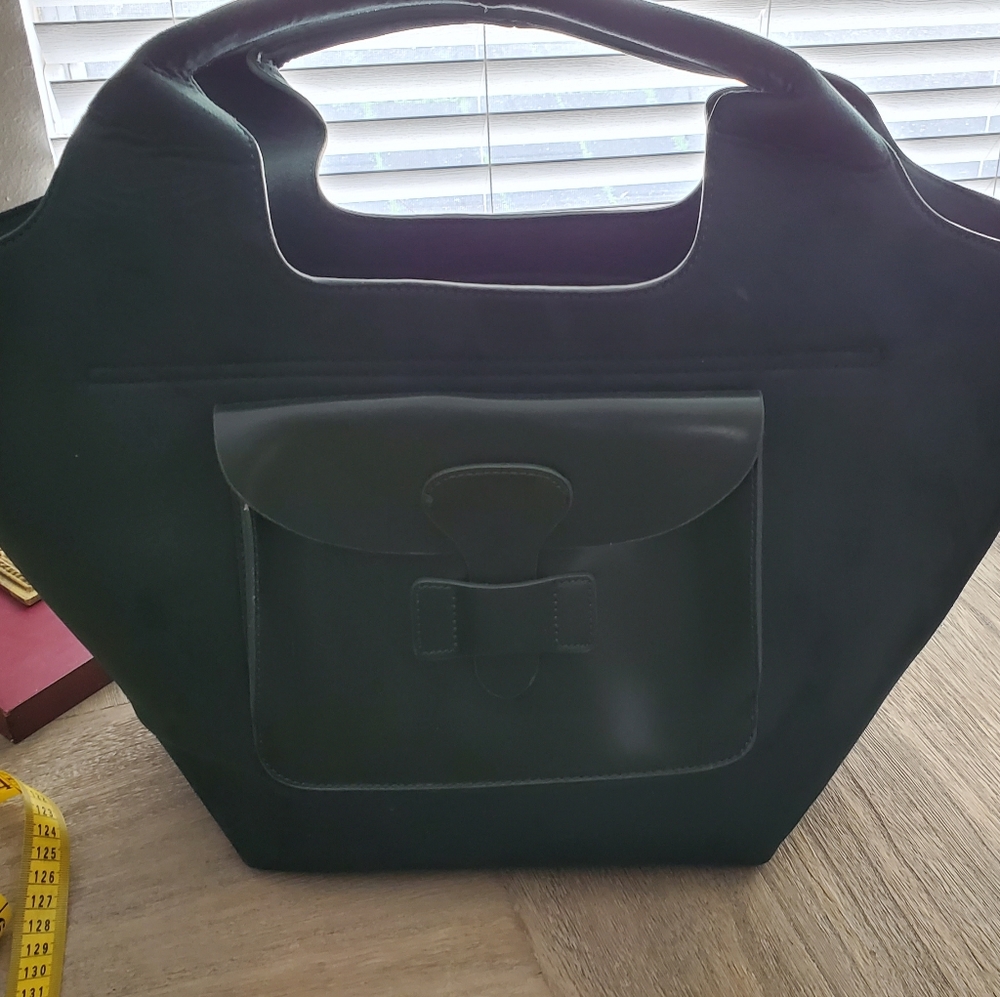 Large Emerald Green Hobo bag